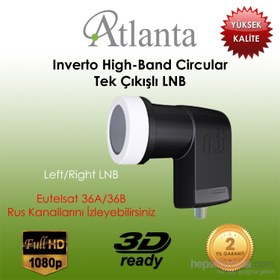 Resim Inverto High-Band Circular Single Lnb (Tek çıkışlı) 