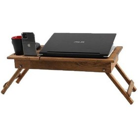 Resim Keyiftepsisi-ahşap Laptop Masası - Çalışma Masası - Laptop Sehpası 