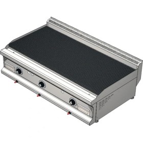 Resim CSA Karacasan 900 Seri Set Üstü Doğalgazlı Lavataş Döküm Izgara 