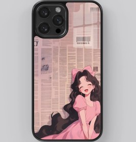 Resim Journalist Girl Flexible Cam Kılıf 