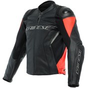 Resim Dainese Racing 4 Deri Ceket Kırmızı - Siyah 