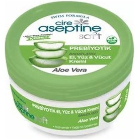 Resim Cire Aseptine Soft Prebiyotik Aloevera El, Yüz Ve Vücut Kremi 300 Ml 