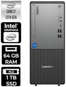 Resim LENOVO ThinkCentre Neo 50T G5 i7 13700 64GB 1TB SSD W11P Masaüstü Bilgisayar & PER4 USB Bellek 