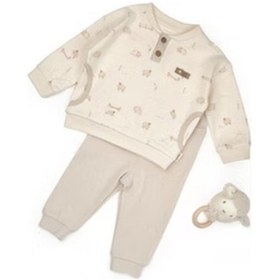 Resim Babycosy Organik 2li Takım Krem - Bej Bej 