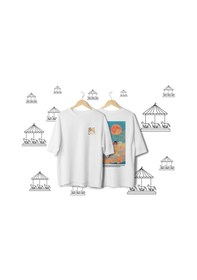 Resim Dreamers Serisi No:6 T-shirt - Beyaz 