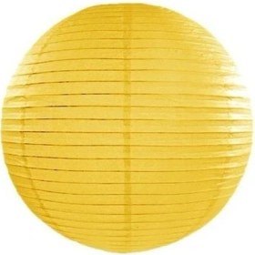 Resim Dekoratif Çin Feneri – Kağıt Lamba - Sarı Midastech 