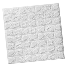 Resim Aesco 3D Tuğla Desenli Kendinden Yapışkanlı Duvar Paneli 58X38 cm 