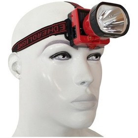 Resim Vmax Solar Sarjlı Kafa Feneri V100 Kırmızı - Siyah 