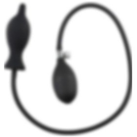 Resim Odins Shop Şişebilen Pompalı Anal Plug Siyah 