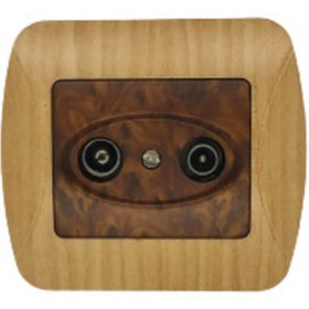 Resim DMR Riva Maun Tv-uydu Sat Prizi Geçişli 