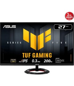 Resim Asus Tuf Gamıng VG279Q5R 27&amp;quot; 0.3ms, 200Hz, Full Hd, Dp, 2xhdmı, Hoparlör, Fast IPS Led, Elmb Sync Premium, Gamıng Monitör 