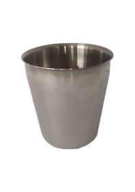 Resim Paslanmaz Çelik Bardak Su Bardağı 8.5X6 7 CM 25 Adet 