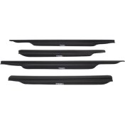Resim Cappafe Volkswagen Caddy Yan Kapı Alt Çıtası Akrilik (Abs) 4 Parça Piano Black 2015-2020 