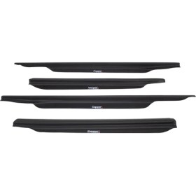 Resim Cappafe Volkswagen Caddy Yan Kapı Alt Çıtası Akrilik (Abs) 4 Parça Piano Black 2015-2020 