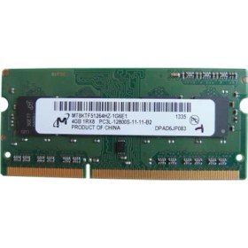 Resim Micron MT8KTF51264HZ-1G6E1 4 GB Ddr3 1600 Mhz CL11 Notebook Ram Bellek 