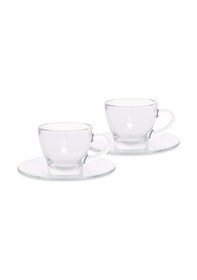Resim Bialetti Cam Cappuccino Fincanı 2 Adet Şeffaf 