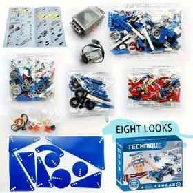 Resim 396 adet STEM Eğitici Yapı Seti, 9686 Serisi ile Uyumlu, Etkileşimli Kodlama, Güçlendirilmiş Eğitici Oyuncak, Plastik Yapı Seti, Tatil İçin İdeal Hediye, 8-14+ Yaş Aralığı için 