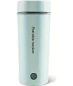 Resim Topshop1 1 Adet Polvcdg Yeşil Taşınabilir Elektrikli Su Isıtıcı 304 Paslanmaz Çelik Hızlı Isınma Otomatik Kapanma Ev Ofis Seyahat İçin 