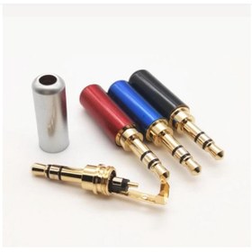 Resim YKA 3.5 mm Stereo Jack gold 4 Boğumlu 