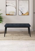 Resim Canisa Concept Arwen Serisi Bench Gürgen Tam İsleket 1.sınıf Babyface Kumaş Antrasit Bench Siyah Ayak 