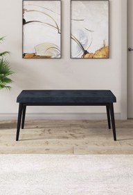 Resim Canisa Concept Arwen Serisi Bench Gürgen Tam İsleket 1.sınıf Babyface Kumaş Antrasit Bench Siyah Ayak 