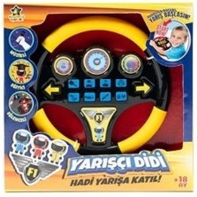 Resim Sarı Oyuncak Direksiyon 