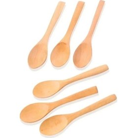 Resim Ağaç Kaşık 6 Lı Royaleks-bls-01-6b Çok Renkli 