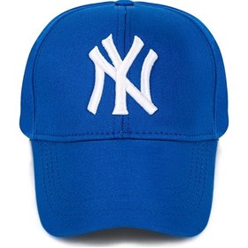 Resim Unisex 2'li Set Siyah ve Saks Mavisi Ny New York Beyzbol Şapka - Unisex Siyah - Saks Mavi 