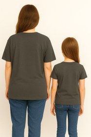 Resim SVART WEAR MAMA MINI Anne Kız Kombin Tişört Takımı T-Shirt Twin Anne Kız Çocuk Oversize MAMA MINI (TEKLİ FİYAT) 