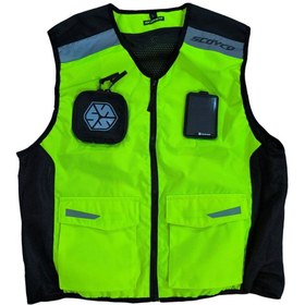 Resim Scoyco Jk30 Reflektif Sarı Yelek 