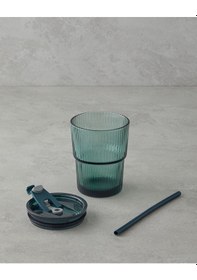 Resim English Home Tasty Cam Pipetli Bardak 380 Ml Yeşil 