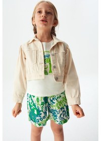 Resim Nk Kids Kız Ceket 24ynk34700 Krem 