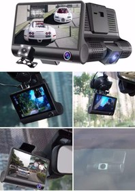 Resim SFL Product 3 Kameralı Hd 1080p Gece Görüşlü Yol Kayıt Kamerası - Ön Kamera ,araç Içi Ve Geri Vites Kamerası 