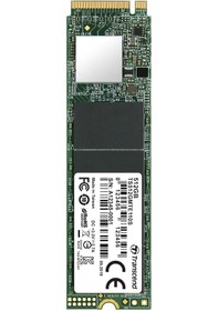 Resim Transcend TS512GMTE110S 512GB PCIe Gen3 X4 3D TLC Nvme M.2 SSD 