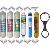 Resim Su Arıtma Cihazı Veluda İnline Filtre Takımı 6'lı Set 