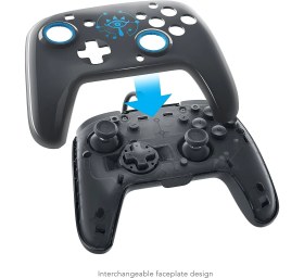 Resim Nintendo Switch Deluxe Oyun Kolu Kablolu Faceoff Zelda Breath Of The Wild Edition 