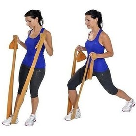 Resim Medikaltec Egzersiz Bandı 1 Metre Kırmızı Renk 