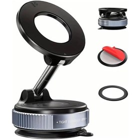 Resim Pratikoba Manyetik Vakumlu Araç İçi Telefon Tutucu - 360 Derece Dönebilen Ayaklı 