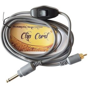 Resim Rca Pen Makine Kablosu Anahtarlı - Gri Clipcord 