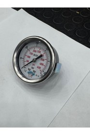 Resim SCOTT Ø 50 mm Gliserinli Tip Manometre 1/4'' Arkadan Bağlantılı Pnotip 304 Inox Pirinç ( 0 .....315Bar ) 