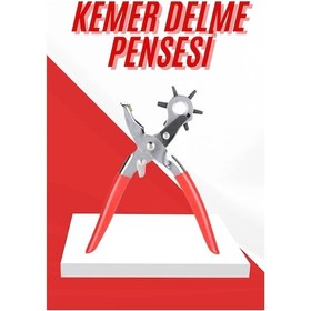 Resim Kemer Delme Pensesi 6 Farklı Boyutta Kemer Delici Ev Deri Kemer 