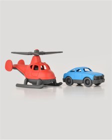 Resim handanca Lc Minik Taşıtlar Helikopter Ve Minik Araba- Kırmızı 