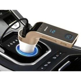 Resim Carg7 Bluetooth Araç Fm Transmitter Usb Girişli 