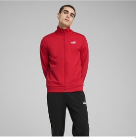 Resim Puma 68484711 Ess Poly Erkek Eşofman Takımı Kırmızı 