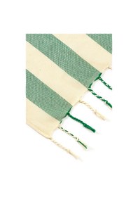 Resim Mulberry Striped Peştemal Banyo Havlusu Plaj Havlusu Yeşil 