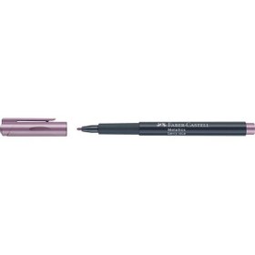 Resim Faber Castell Metalik Permanent Çizim Kalemi Böğürtlen 
