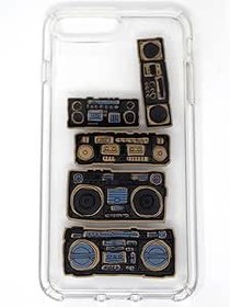 Resim Speck Apple iPhone 8 Plus/7 Plus/6S Plus/6 Plus için Presidio Kılıf - Çoklu Tarzlar (Şeffaf/Müzik) 