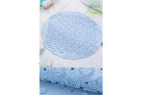 Resim Masajlı Banyo Duş Kaydırmaz Matı Pedi Silikon Vantuzlu Paspas Duşakabin Paspası. Ayak Kaydırmaz 