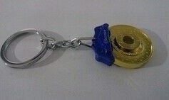 Resim Sportif Anahtarlık Mavi Kaliper Sarı Disk 