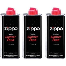 Resim Zippo Premium Çakmak Benzini 3 x 125 ML 